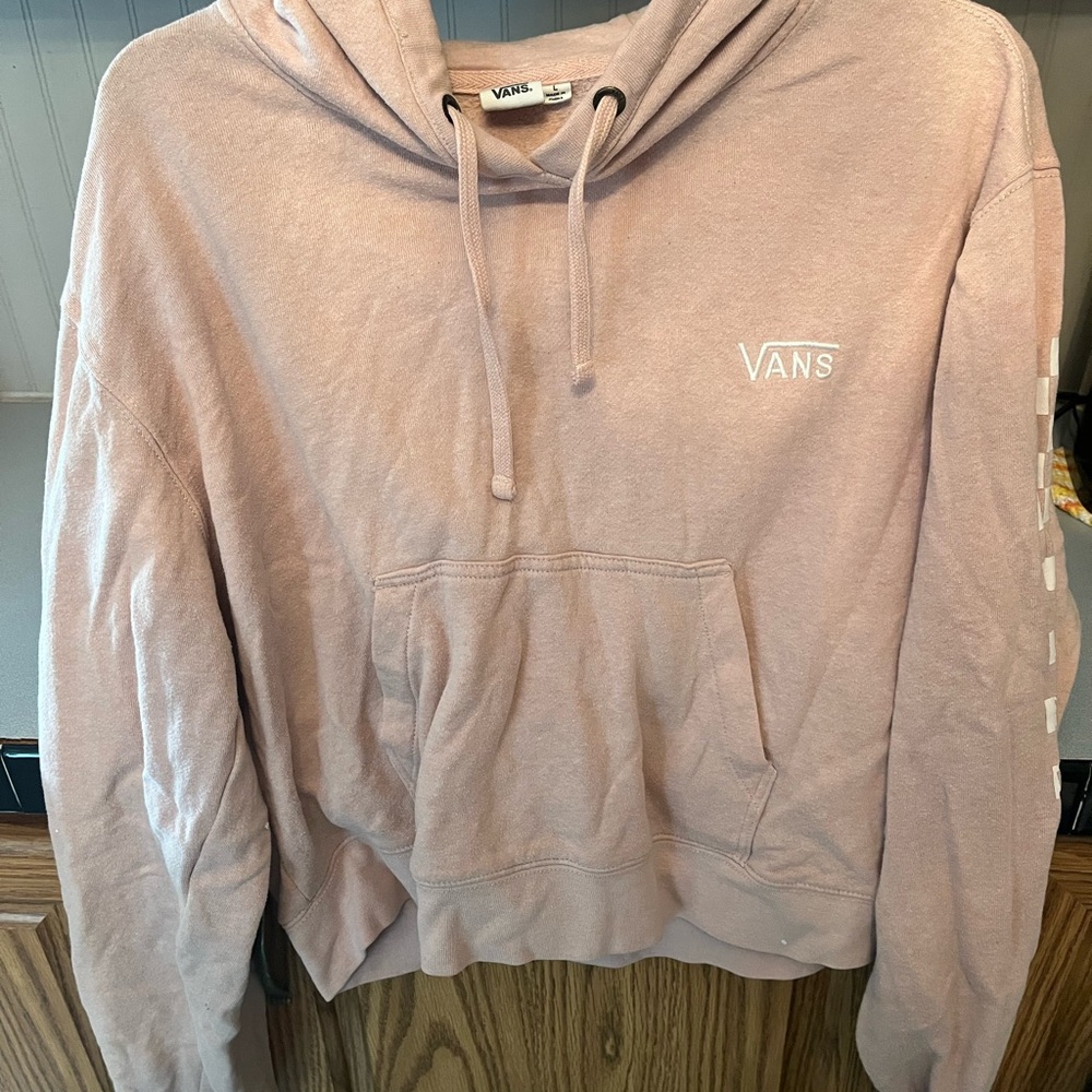 Vans Light Pink Pullover Hoodie